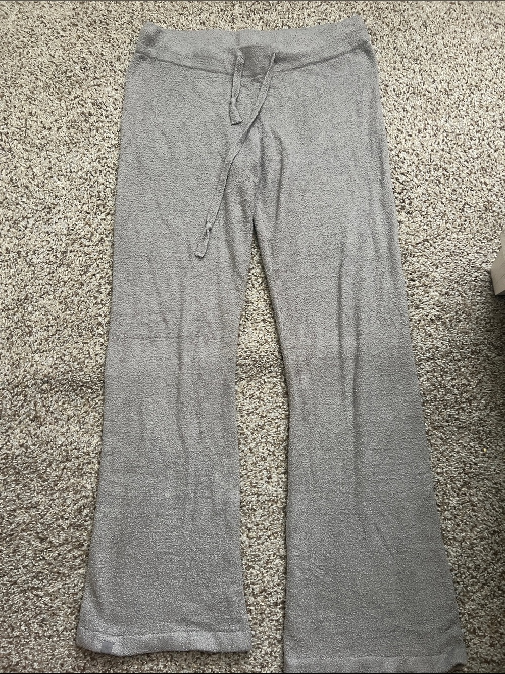Barefoot Dreams Cozychic Lite Knit Pants - Heather Gray